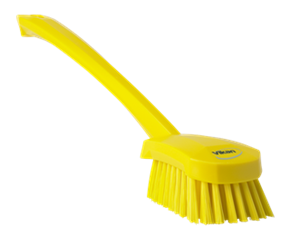 Vikan Waschbürste mit langem Stiel, medium, 415 mm