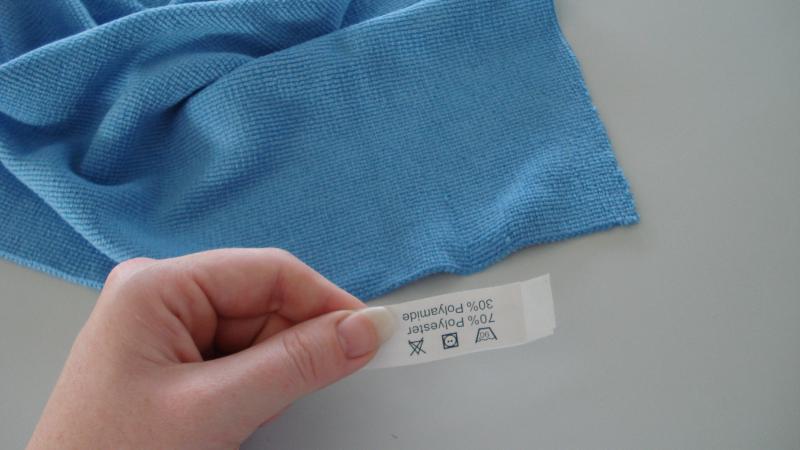 Microfasertuch Tricot Laser Auto 40x40 cm blau