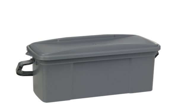 581410 Vikan Komplette Mopbox mit Präparations Kit, 40 cm, Grau