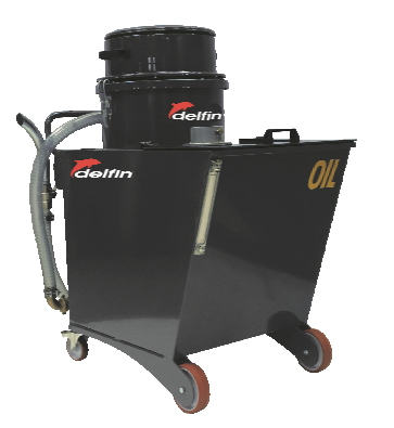 Delfin B3000 Oil, Industriesauger für Späne, Öl und Kühlflüssigkeiten