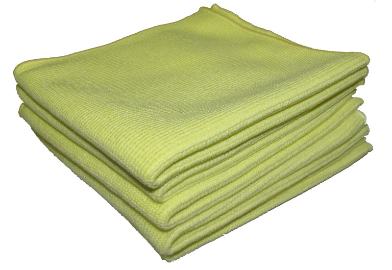 WIT-Luxe-Gelb Microfasertuch "Tricot Luxe" 40x40 cm
