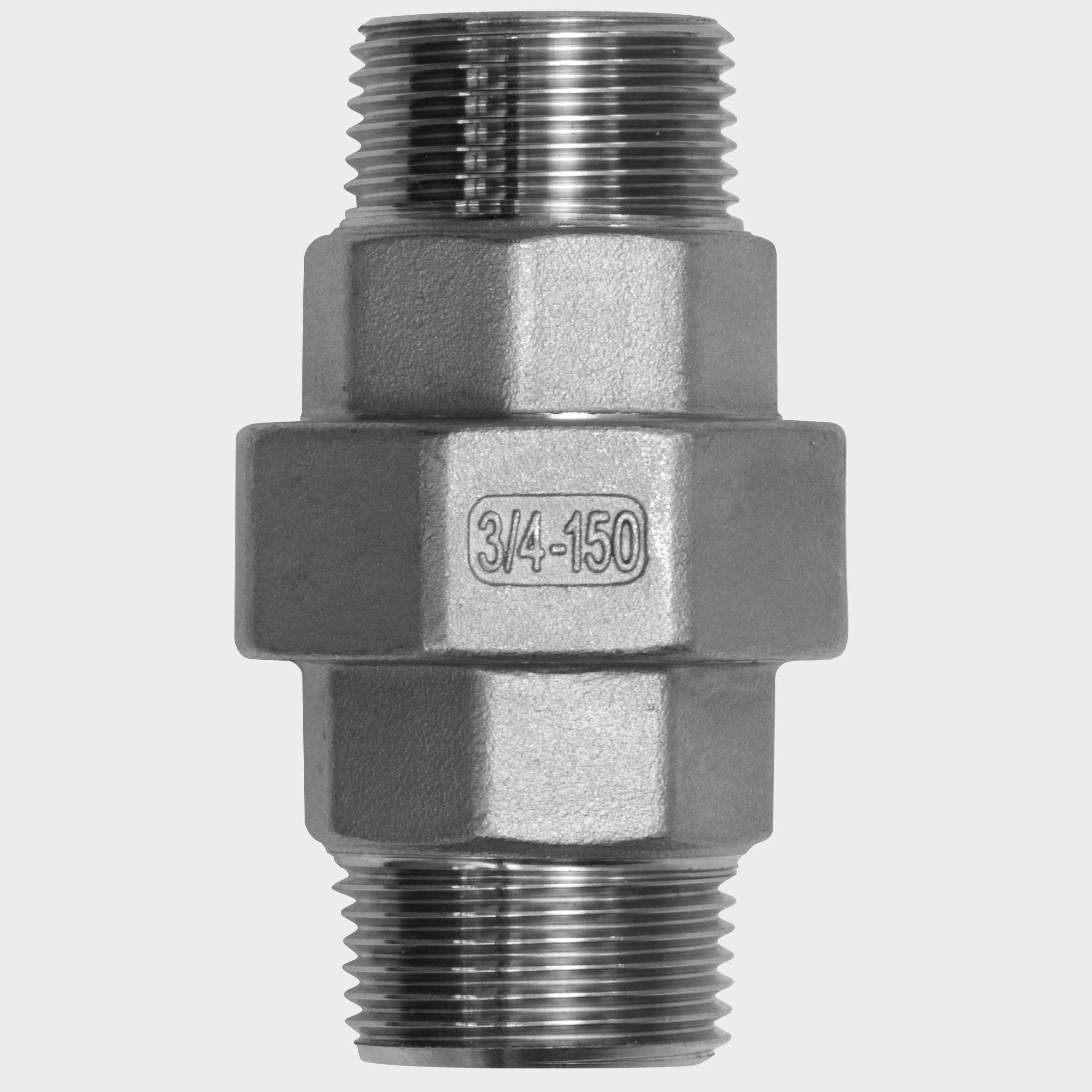 Lösbare Verschraubung 1/2"AG:1/2"AG Edelstahl