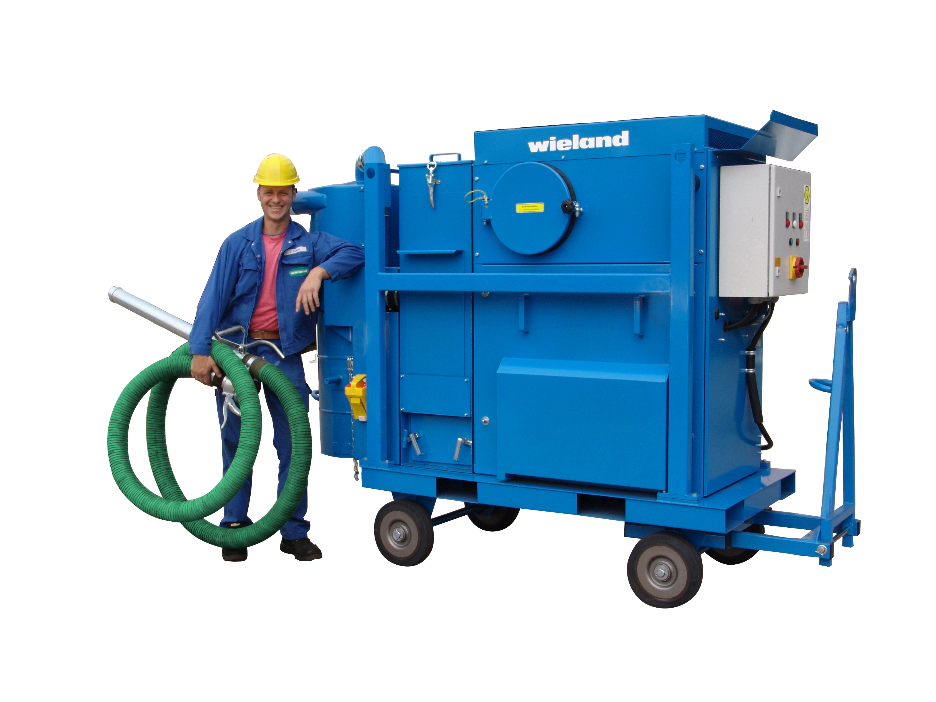 Wieland Großleistungssauger S-3 mit Drehkolben-Vakuumpumpe