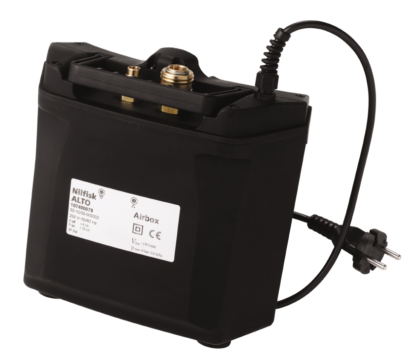 Nilfisk Airbox zum Betrieb von Druckluftwerkzeugen, 230 V, 50 Hz, EU