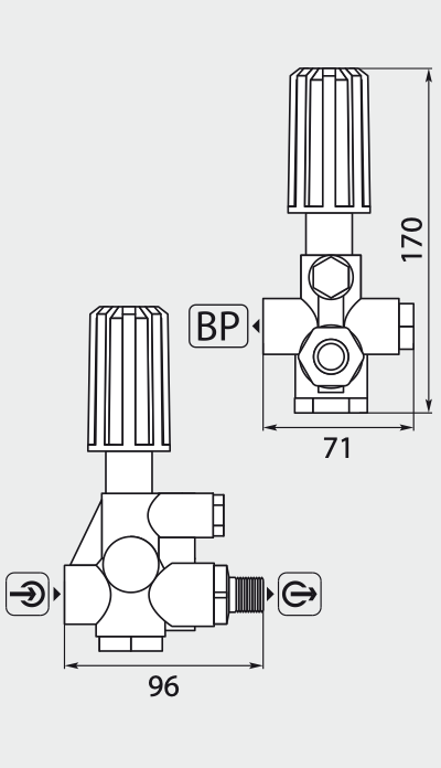 INTERPUMP Umlaufventil HM