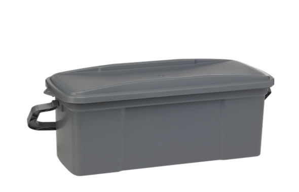 Vikan Komplette Mopbox mit Präparations Kit, 40 cm, Grau