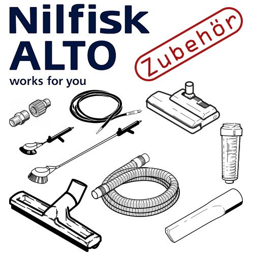 Nilfisk Original 107406115 Saugschlauch Ø 32 mm x 3,5 m d32x3500 CPL 